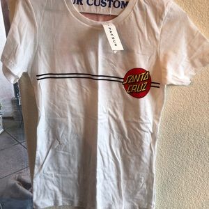 santa cruz classic red dot shirt